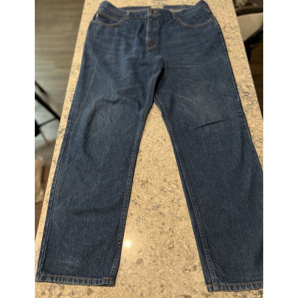 L.L. Bean Double L Jeans Mens 40x32 (Measures 40x31) Classic Fit Blue Denim 2007